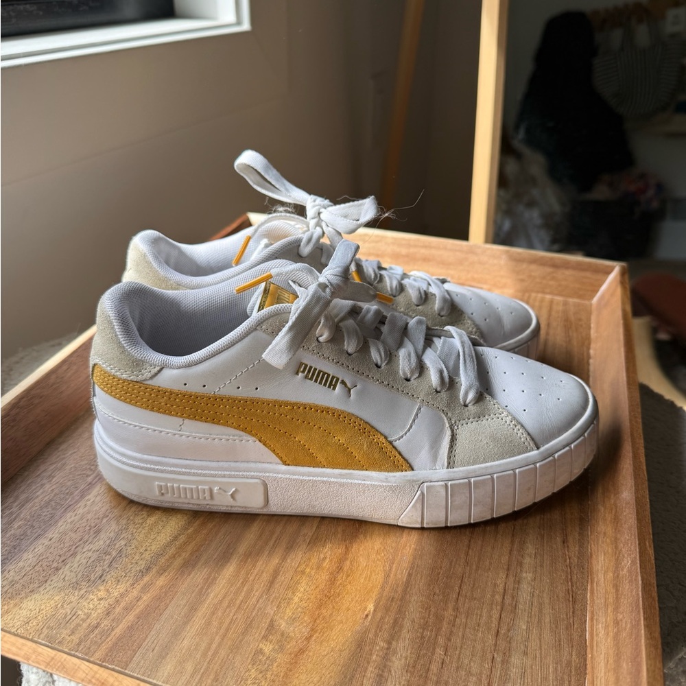 Puma sneakers, gently used, size 8